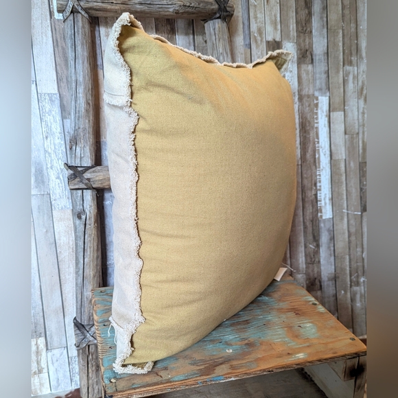 Primitives by Kathy Canvas Distressed Stuffed Pillow "There's No Place Like Home - Picture 2 of 9